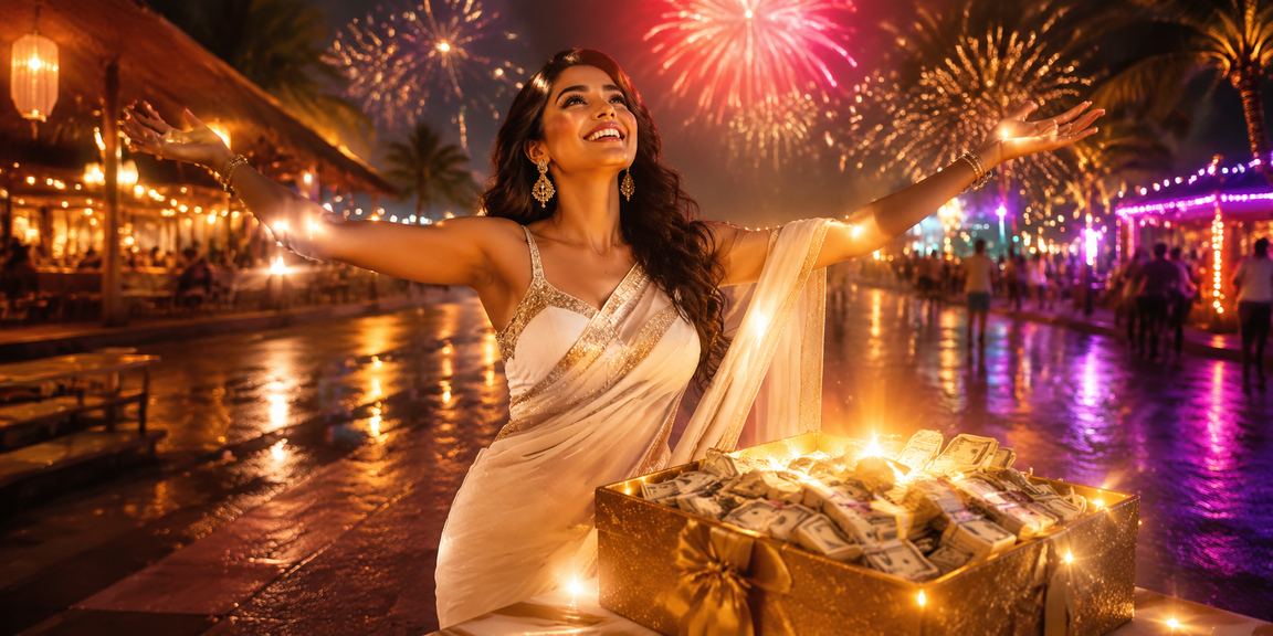 Goa casino entertainment with players celebrating